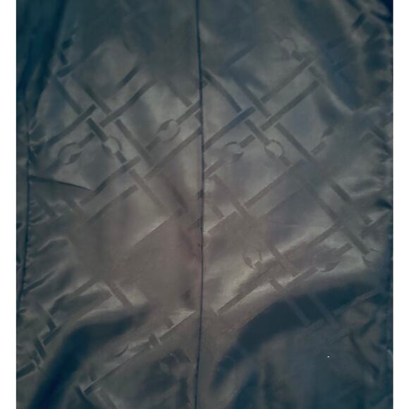 Tailored Black Genuine Leather Jacket, Jones New York, SZ L 12/14 - Picture 9 of 16